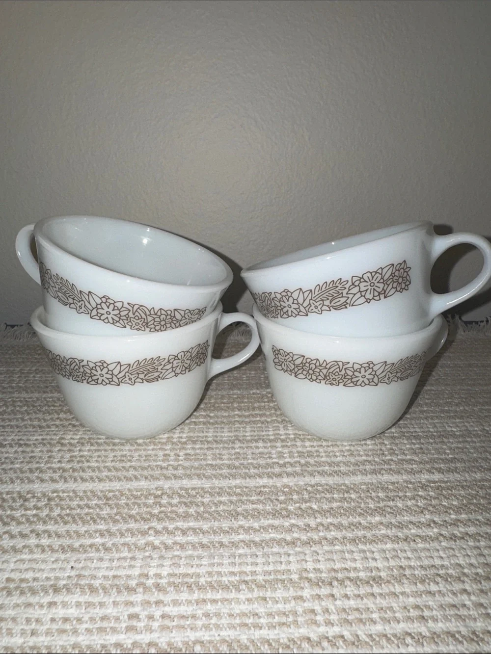 Pyrex Woodland Coffee Cups